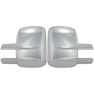 Auto Reflections | Mirror Covers | 99-14 Chevrolet Silverado HD | CCIMC67502-Silverado-2500-mirror-covers