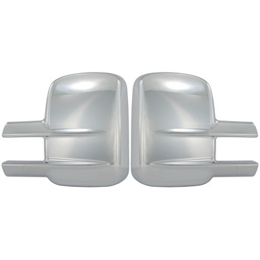 Auto Reflections | Mirror Covers | 99-14 Chevrolet Silverado HD | CCIMC67502-Silverado-2500-mirror-covers