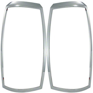 Auto Reflections | Front and Rear Light Bezels and Trim | 07-14 Cadillac Escalade | CCITLB26864-Escalade-EXT-Tail-Light-Bezels