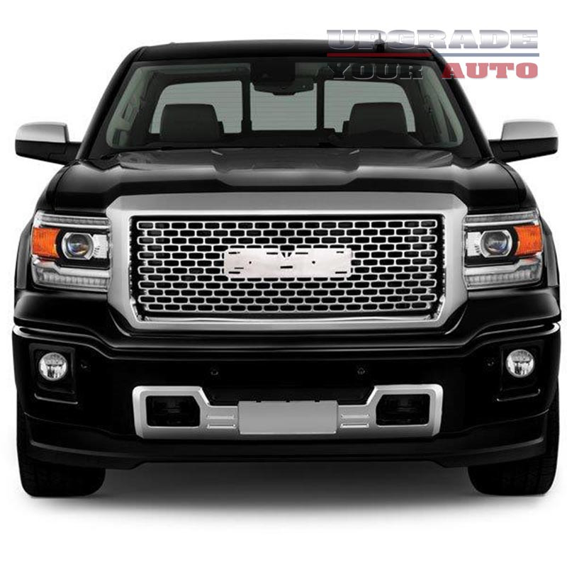 Full Replacement Chrome Factory Style Denali Grille Fit For 2014 2015