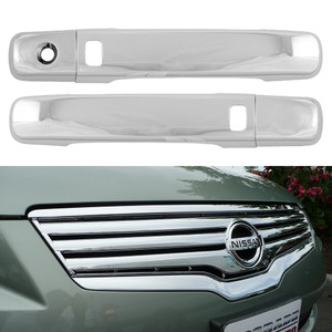 Auto Reflections | Grille Overlays and Inserts | 07-09 Nissan Altima | gi41-68503s-altima-grille-handle-covers-package