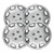 Auto Reflections | Hubcaps and Wheel Skins | Universal | IWC124-14S-Universal-Wheel-Covers