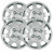 Auto Reflections | Hubcaps and Wheel Skins | 00-02 Nissan Sentra | IWC408-14S