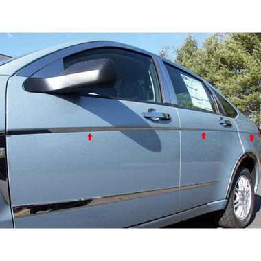 Luxury FX | Side Molding and Rocker Panels | 08-11 Ford Focus | LUXFX0009