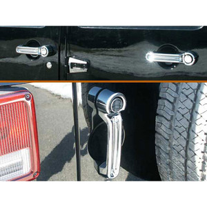 Luxury FX | Tailgate Handle Covers and Trim | 07-14 Jeep Wrangler | LUXFX0111