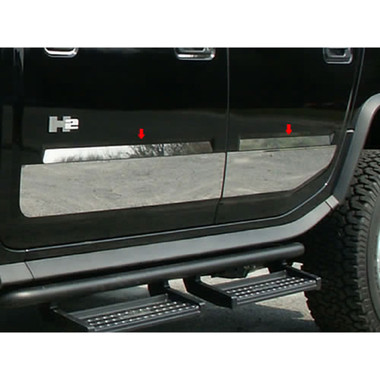Luxury FX | Side Molding and Rocker Panels | 03-09 Hummer H2 | LUXFX0284