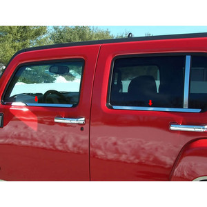 Luxury FX | Window Trim | 06-09 Hummer H3 | LUXFX0301