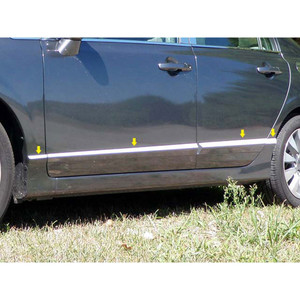 Luxury FX | Side Molding and Rocker Panels | 06-10 Honda Civic | LUXFX0466