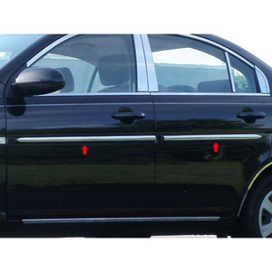 Luxury FX | Side Molding and Rocker Panels | 06-11 Hyundai Accent | LUXFX0470