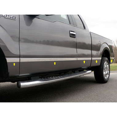 Luxury FX | Side Molding and Rocker Panels | 04-14 Ford F-150 | LUXFX0477