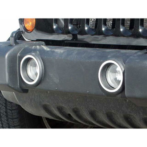 Luxury FX | Front and Rear Light Bezels and Trim | 07-14 Jeep Wrangler | LUXFX0505