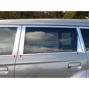Luxury FX | Pillar Post Covers and Trim | 10-13 KIA Soul | LUXFX0524