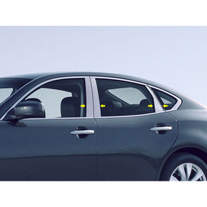 Luxury FX | Pillar Post Covers and Trim | 11-13 Infiniti M | LUXFX0529