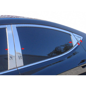Luxury FX | Pillar Post Covers and Trim | 11-13 Hyundai Elantra | LUXFX0536