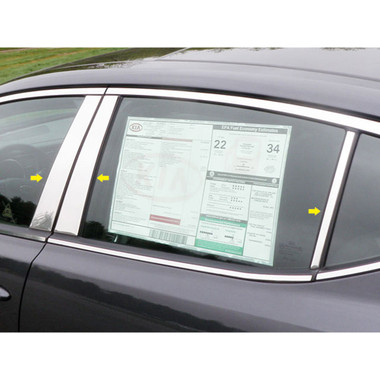 Luxury FX | Pillar Post Covers and Trim | 11-14 KIA Optima | LUXFX0541
