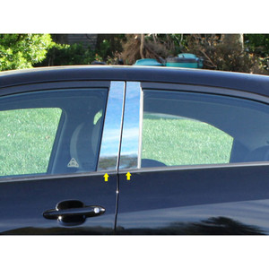 Luxury FX | Pillar Post Covers and Trim | 13-14 KIA Rio | LUXFX0552