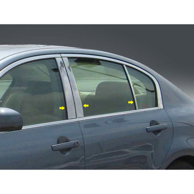 Luxury FX | Pillar Post Covers and Trim | 07-13 Infiniti G | LUXFX0655