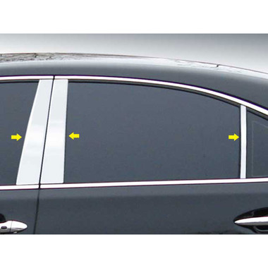 Luxury FX | Pillar Post Covers and Trim | 07-14 Lexus LS | LUXFX0659
