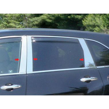 Luxury FX | Pillar Post Covers and Trim | 07-13 Acura MDX | LUXFX0667