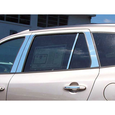 Luxury FX | Pillar Post Covers and Trim | 07-12 Hyundai Santa Fe | LUXFX0672