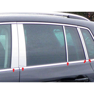 Luxury FX | Pillar Post Covers and Trim | 09-14 Volkswagen Tiguan | LUXFX0747