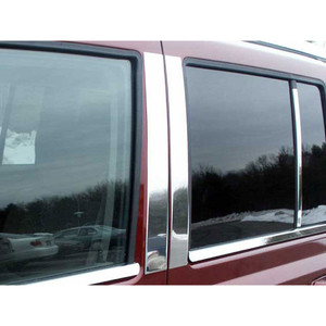 Luxury FX | Pillar Post Covers and Trim | 06-10 Jeep Commander | LUXFX0825