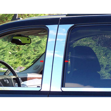 Luxury FX | Pillar Post Covers and Trim | 07-13 Chevrolet Suburban | LUXFX0848