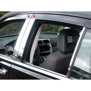 Luxury FX | Pillar Post Covers and Trim | 07-12 Dodge Caliber | LUXFX0879