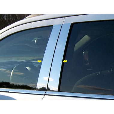 Luxury FX | Pillar Post Covers and Trim | 11-14 Jeep Compass | LUXFX0936