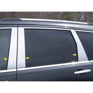 Luxury FX | Pillar Post Covers and Trim | 11-14 Jeep Grand Cherokee | LUXFX0940