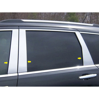 Luxury FX | Pillar Post Covers and Trim | 11-14 Jeep Grand Cherokee | LUXFX0940