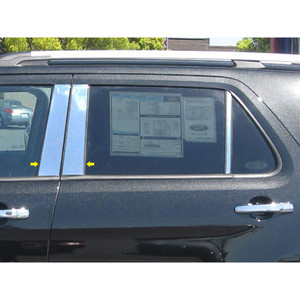 Luxury FX | Pillar Post Covers and Trim | 11-14 Ford Explorer | LUXFX0946