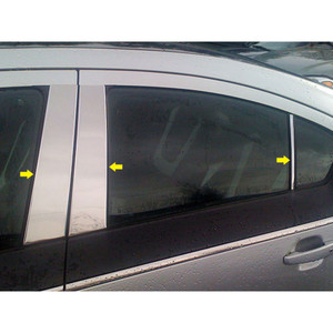 Luxury FX | Pillar Post Covers and Trim | 13-14 Chevrolet Volt | LUXFX0965