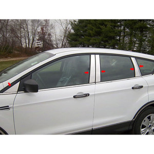 Luxury FX | Pillar Post Covers and Trim | 13-14 Ford Escape | LUXFX0981