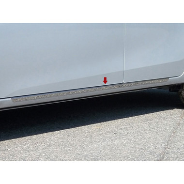 Luxury FX | Side Molding and Rocker Panels | 14 Toyota Corolla | LUXFX1175