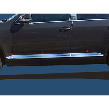 Luxury FX | Side Molding and Rocker Panels | 04-10 Volkswagen Touareg | LUXFX1198