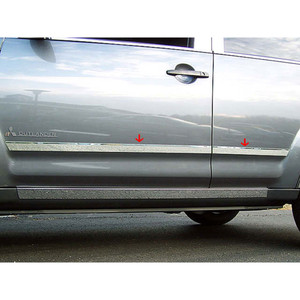 Luxury FX | Side Molding and Rocker Panels | 07-09 Mitsubishi Outlander | LUXFX1206