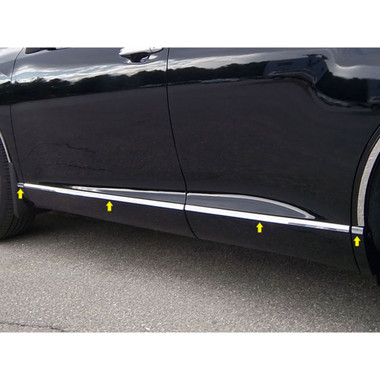 Luxury FX | Side Molding and Rocker Panels | 09-14 Toyota Venza | LUXFX1223