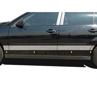 Luxury FX | Side Molding and Rocker Panels | 04-07 Chevrolet Malibu | LUXFX1255