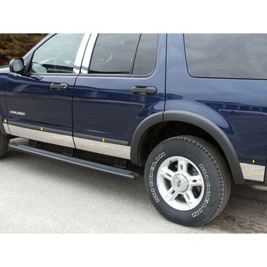 Luxury FX | Side Molding and Rocker Panels | 02-05 Ford Explorer | LUXFX1273