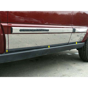 Luxury FX | Side Molding and Rocker Panels | 06-10 Jeep Commander | LUXFX1293