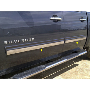 Luxury FX | Side Molding and Rocker Panels | 09-13 Chevrolet Silverado 1500 | LUXFX1350