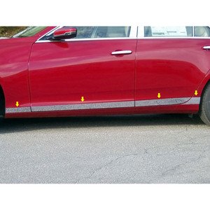 Luxury FX | Side Molding and Rocker Panels | 14 Cadillac CTS | LUXFX1401