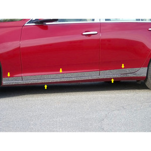 Luxury FX | Side Molding and Rocker Panels | 14 Cadillac CTS | LUXFX1403