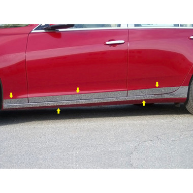 Luxury FX | Side Molding and Rocker Panels | 14 Cadillac CTS | LUXFX1403