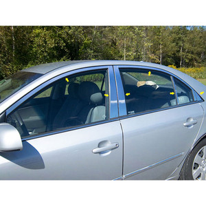 Luxury FX | Window Trim | 06-10 Hyundai Sonata | LUXFX1476
