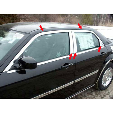 Luxury FX | Window Trim | 05-10 Chrysler 300 | LUXFX1499