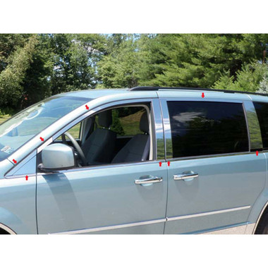 Luxury FX | Window Trim | 08-14 Dodge Grand Caravan | LUXFX1509