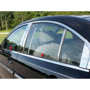 Luxury FX | Window Trim | 06-11 Hyundai Accent | LUXFX1636