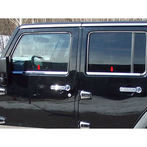 Luxury FX | Window Trim | 07-14 Jeep Wrangler | LUXFX1648